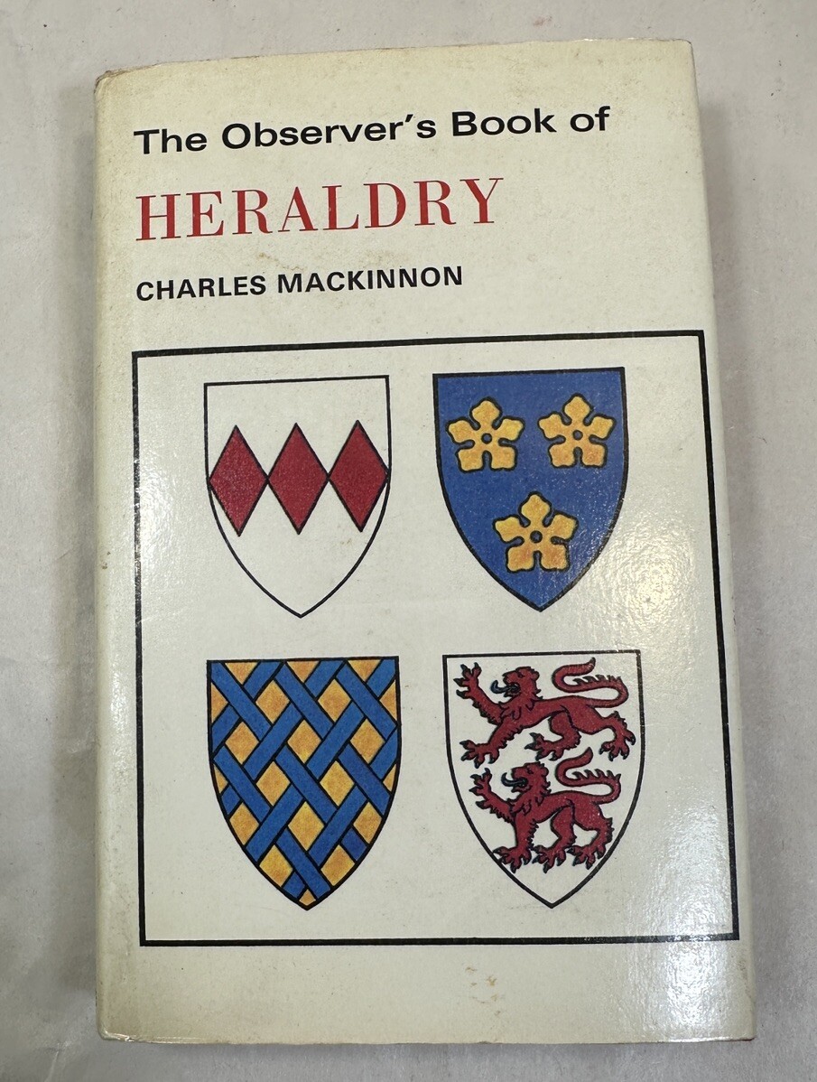 The Observer's Book of Heraldry, 1972 Reprint - HC DJ
