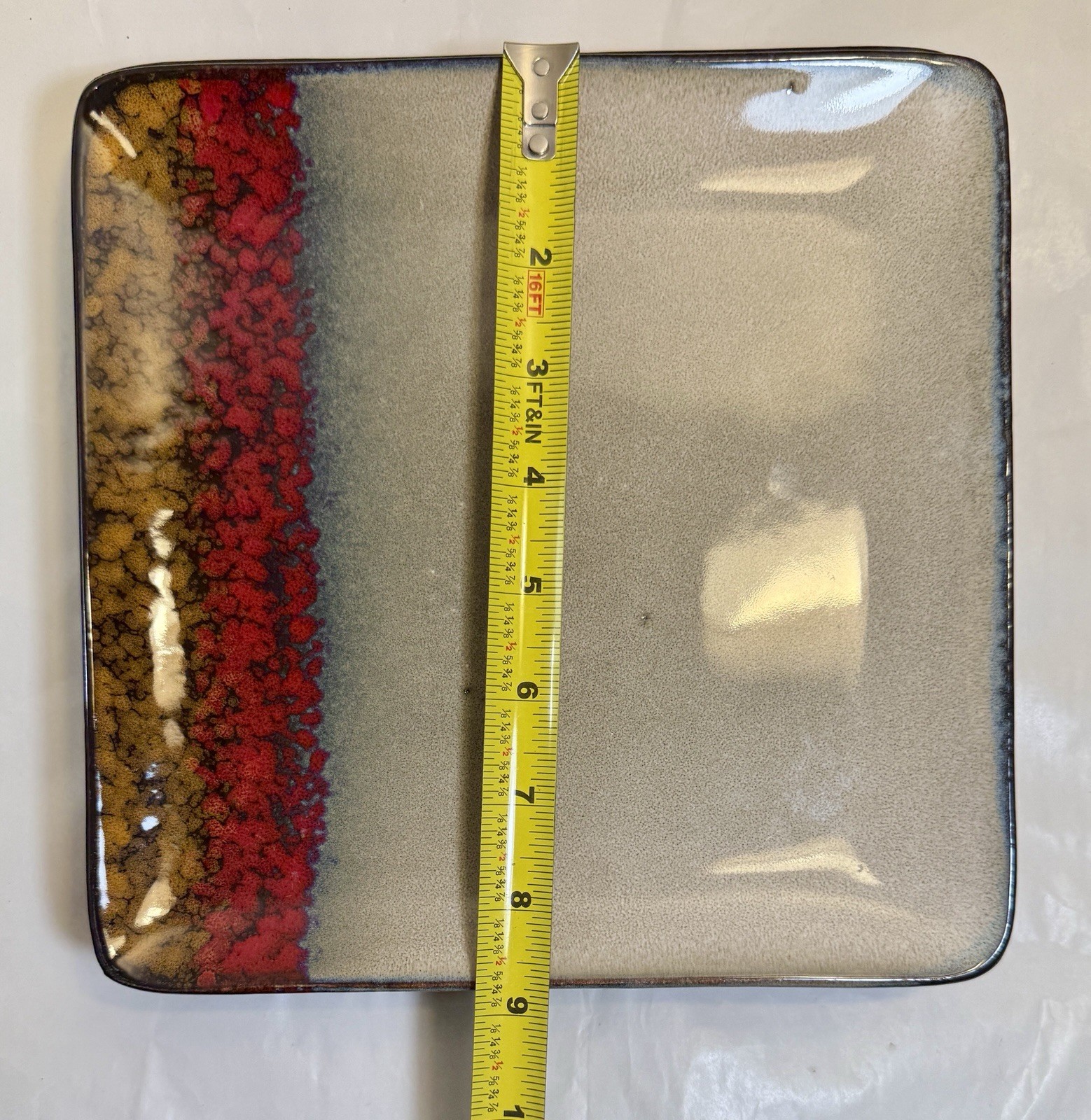 Four Broyhill Stoneware Salad / Bread / Dessert Plates 8 3/4” Square - Unused - Image 4