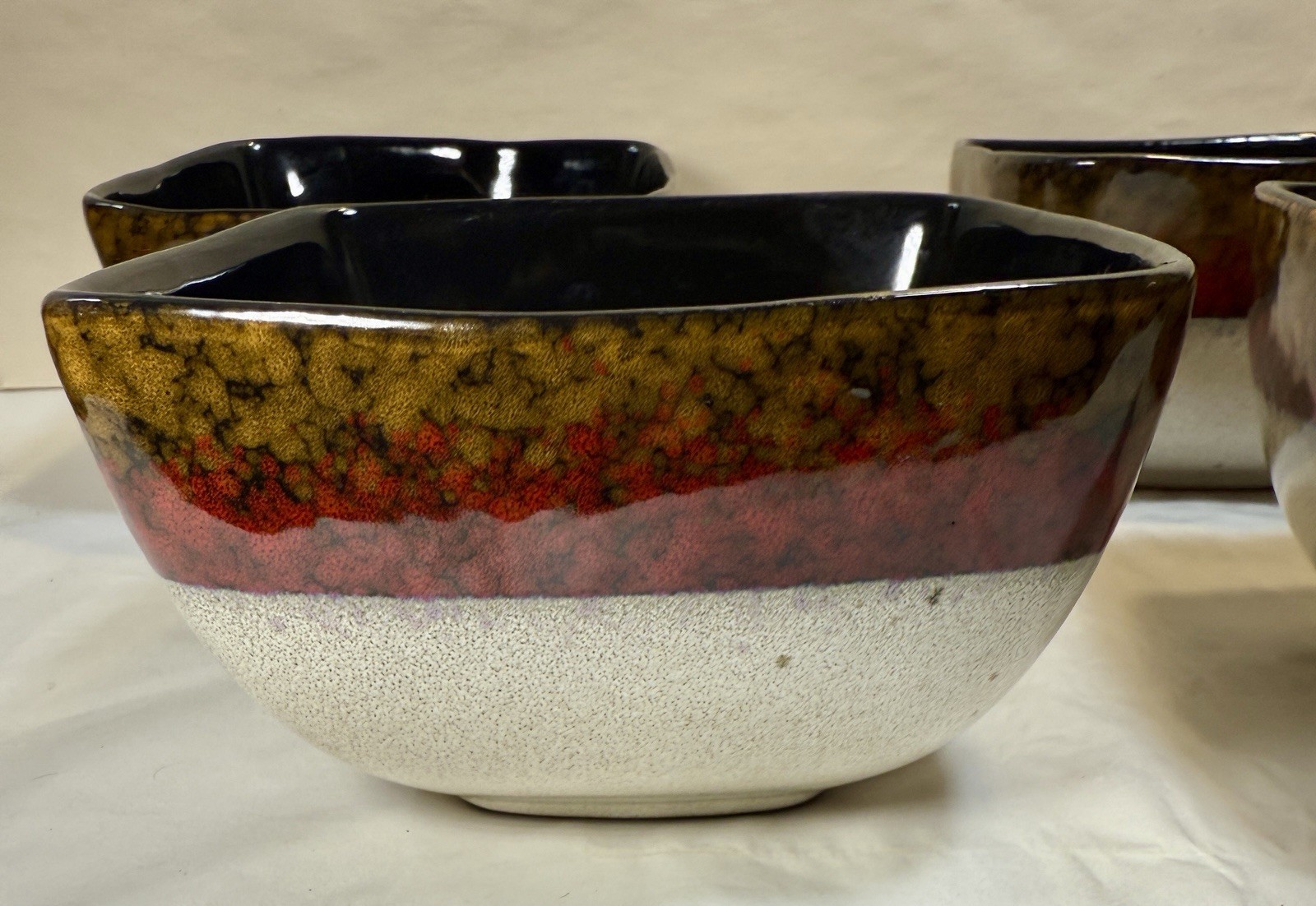 Four Broyhill Stoneware Soup / Salad Bowls 5 3/4" - Unused - Image 2