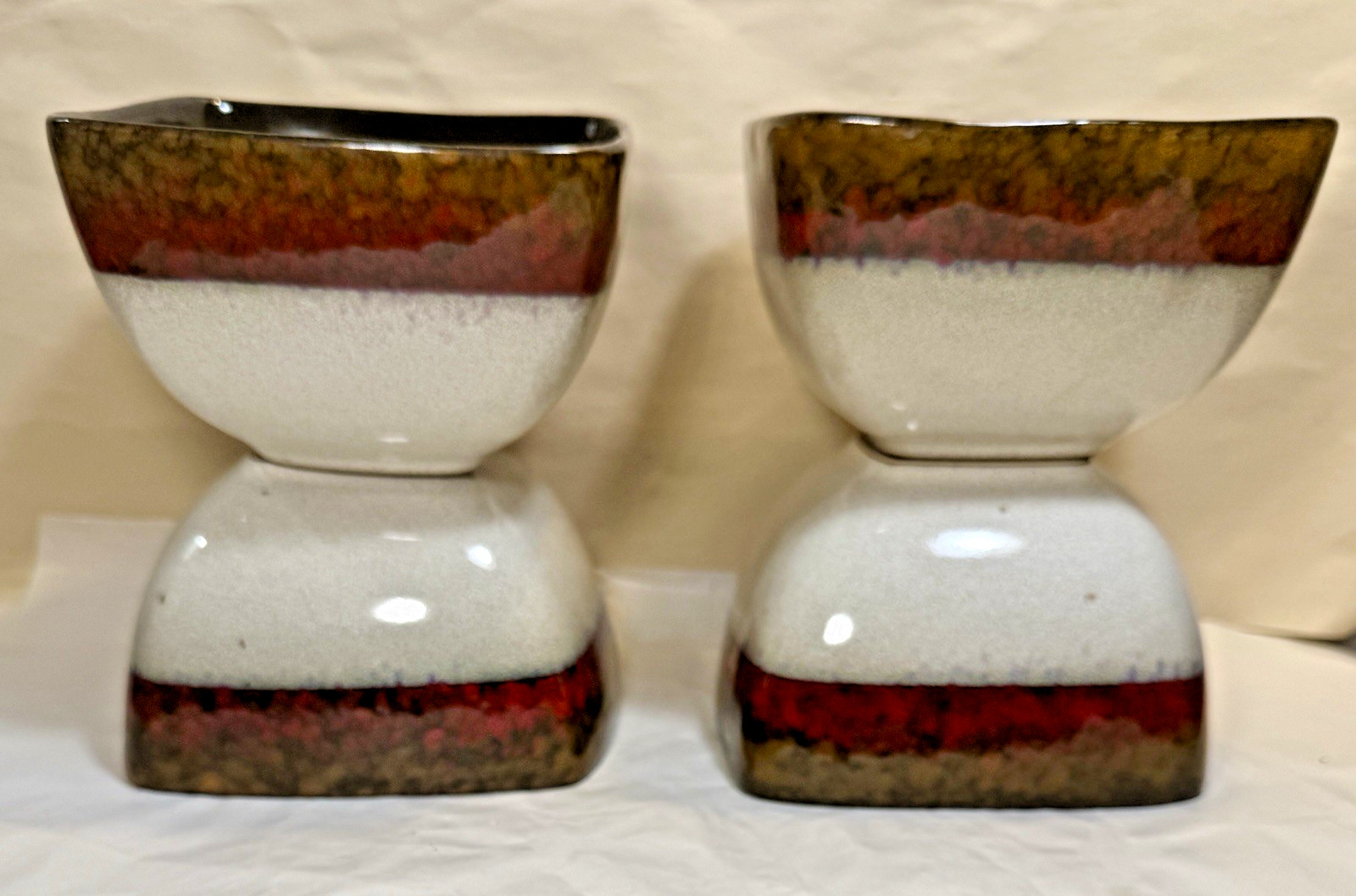 Four Broyhill Stoneware Soup / Salad Bowls 5 3/4" - Unused - Image 3