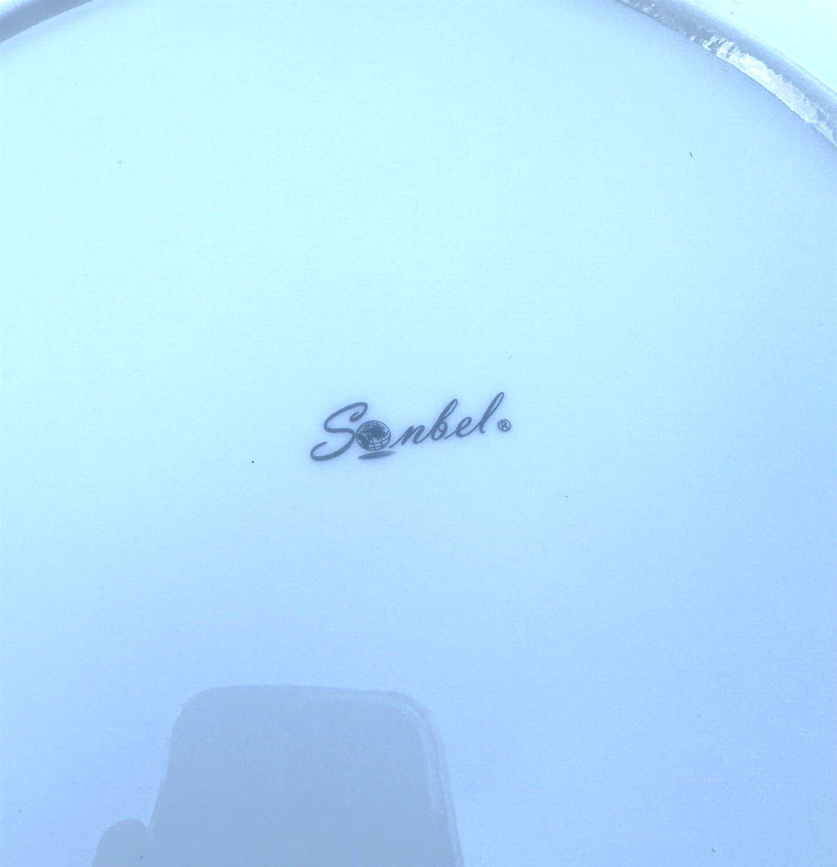 Four (4) SONBEL Restaurant Ware Porcelain Dinner Plates - 12" - Image 3