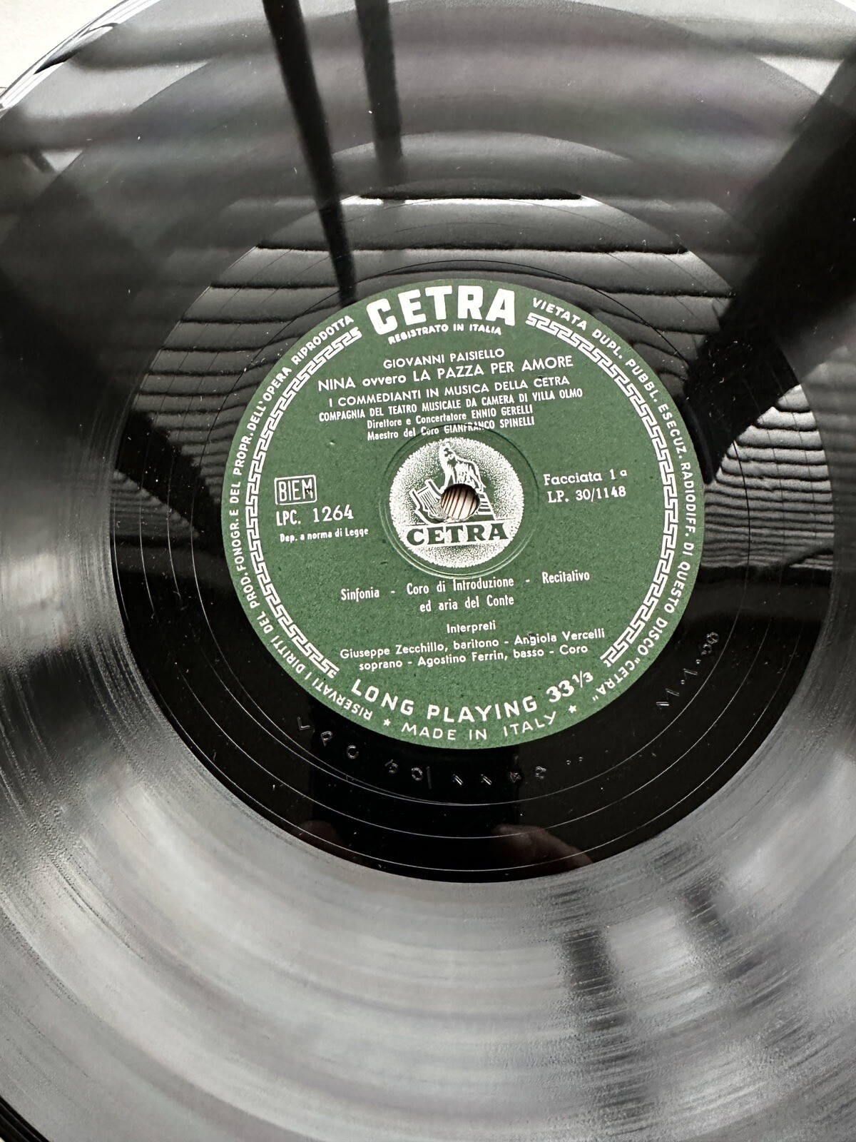 Paisiello: Nina O La Pazza Per Amore - Cetra LPC 1264 - Image 14