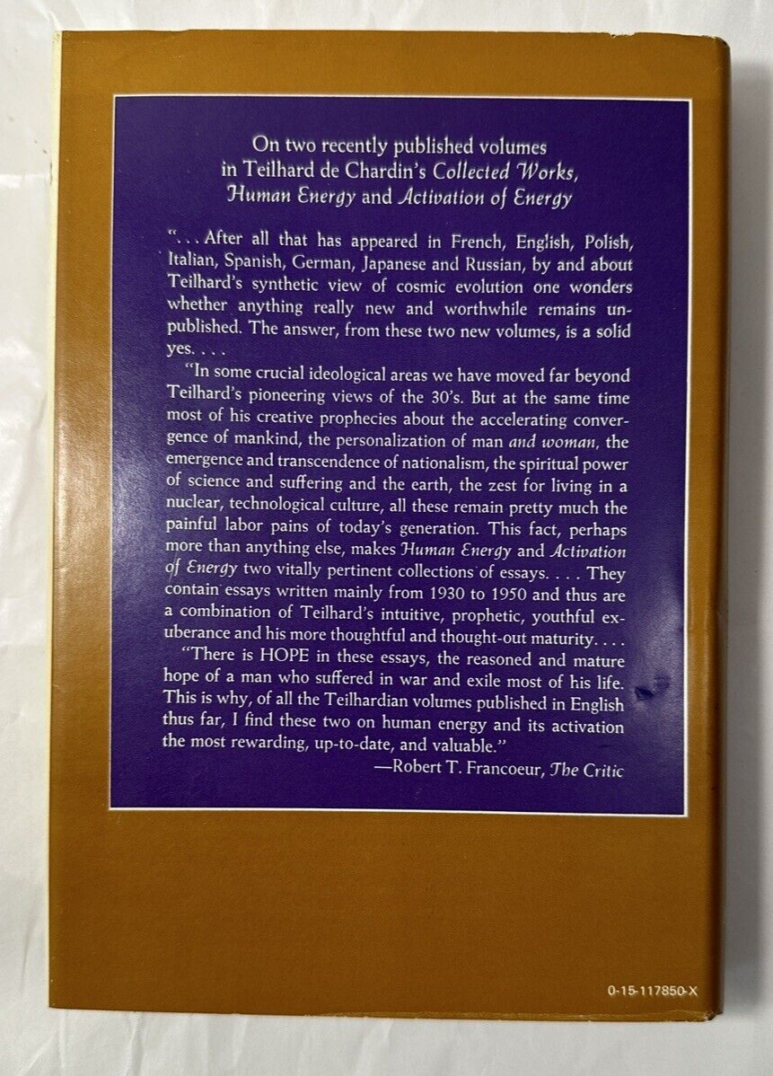CHRISTIANITY AND EVOLUTION By Teilhard Pierre De Chardin - HC/DJ - Image 8