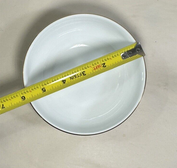 Six Charter Club Grand Buffet Gold Cereal Bowls - New With Tags, Still Wrapped - Image 3