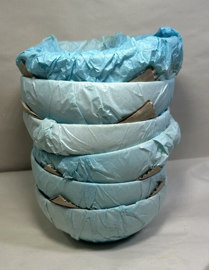 Six Charter Club Grand Buffet Gold Cereal Bowls - New With Tags, Still Wrapped - Image 7