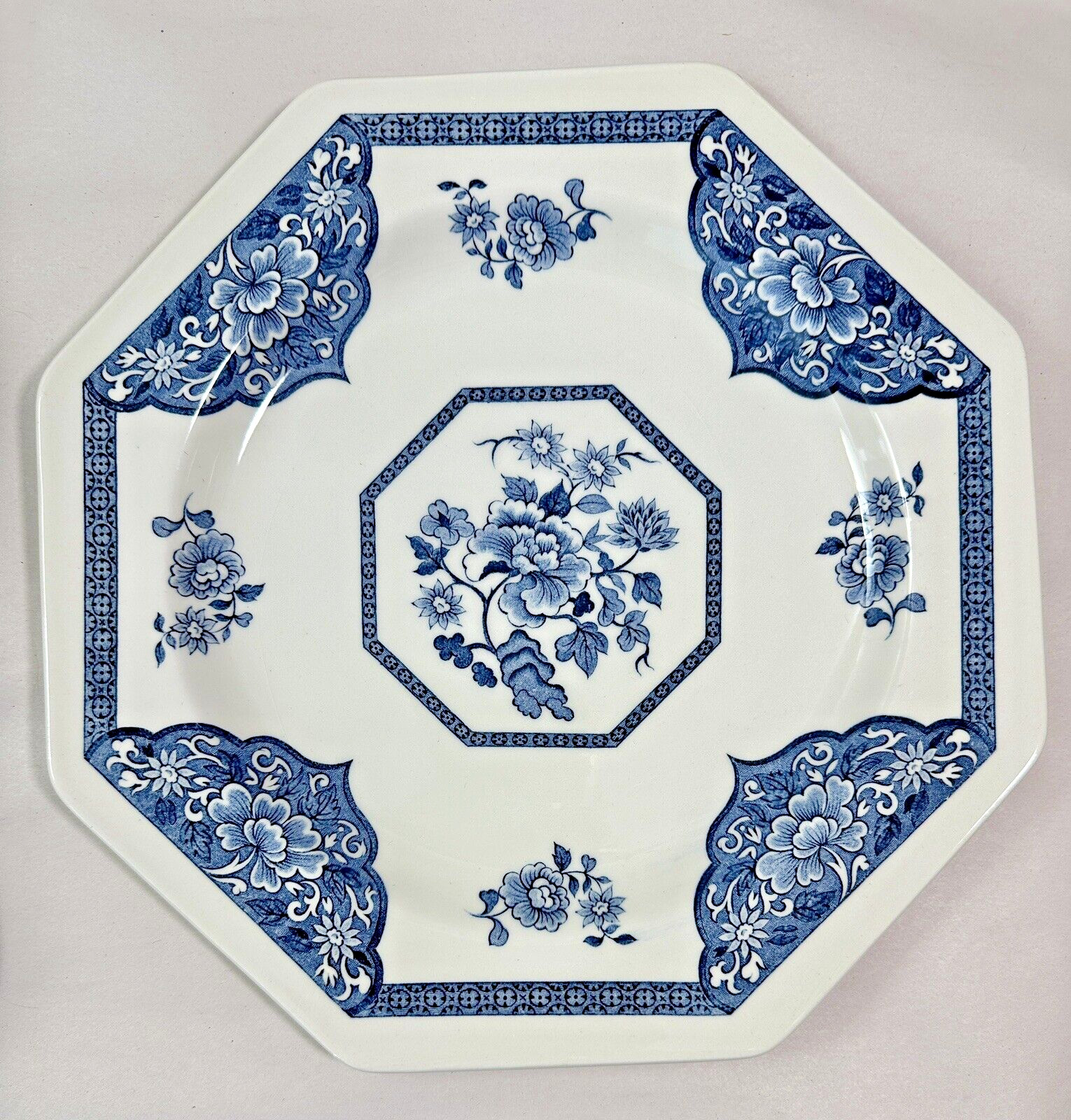Old Pekin Octagon Blue J & G Meakin Royal Staffordshire - One Place Setting - Image 14