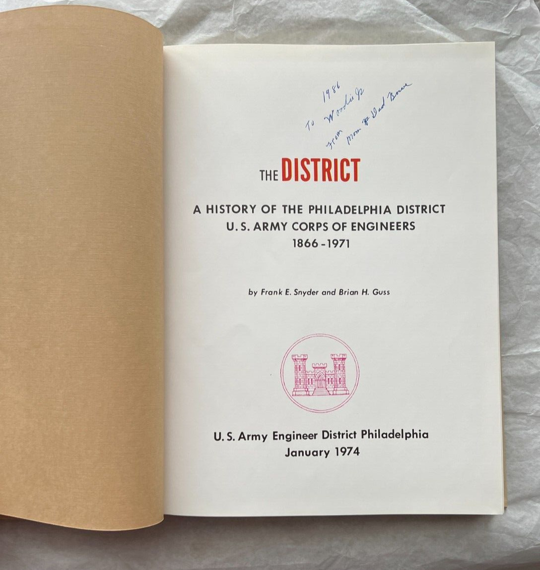 The District: A History of the Philadelphia District US Army Corps 1866-1971 - Image 2