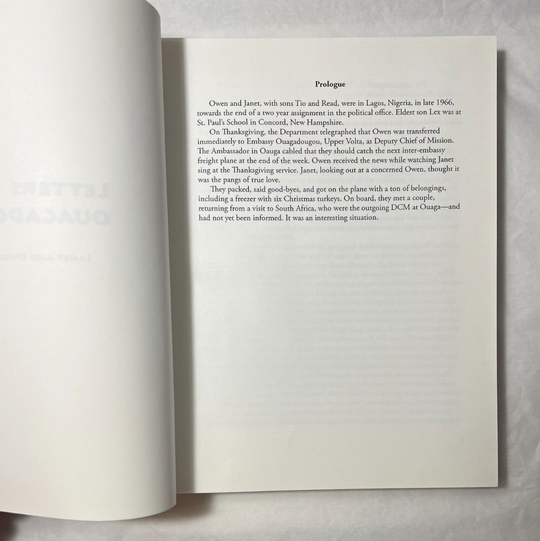 Letters from Ouagadougou - Janet and Owen Roberts - Pristine - Image 3