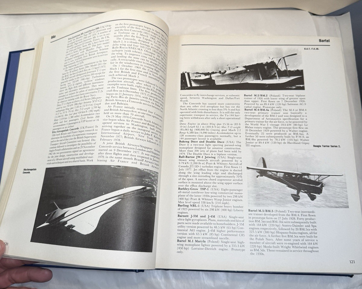 Jane’s Encyclopedia Of Aviation - 1993 HC - Five Volumes In One Plus Supplement - Image 7