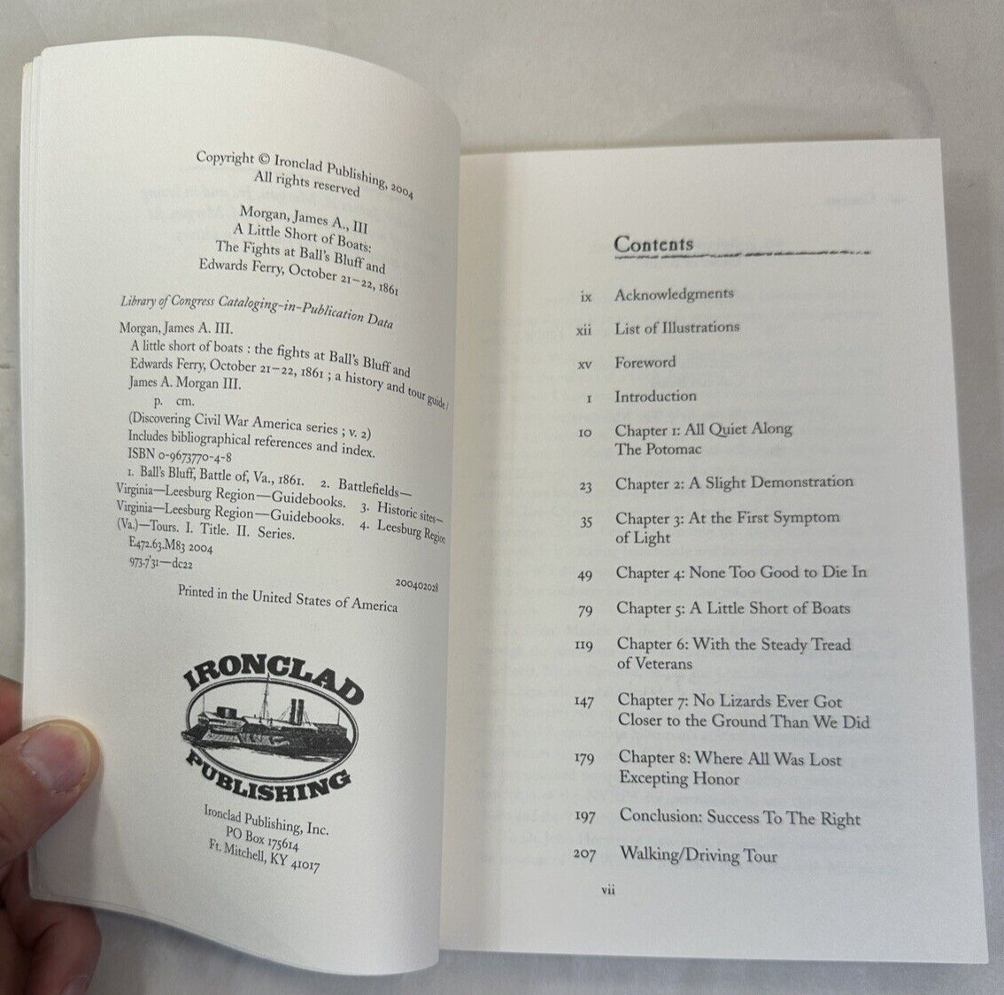 A Little Short of Boats: The Fights at Ball's Bluff - Signed by the Author - Image 2