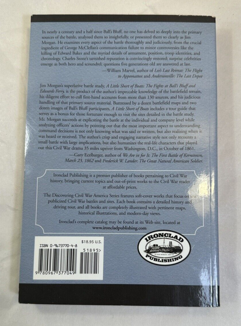 A Little Short of Boats: The Fights at Ball's Bluff - Signed by the Author - Image 7