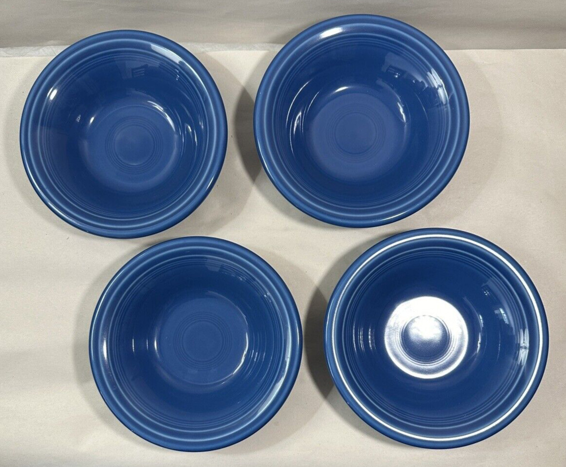 Four Fiesta Lapis 6.5" Stacking Bowl 11 oz Soup Cereal Homer Laughlin New w/Tags - Image 6