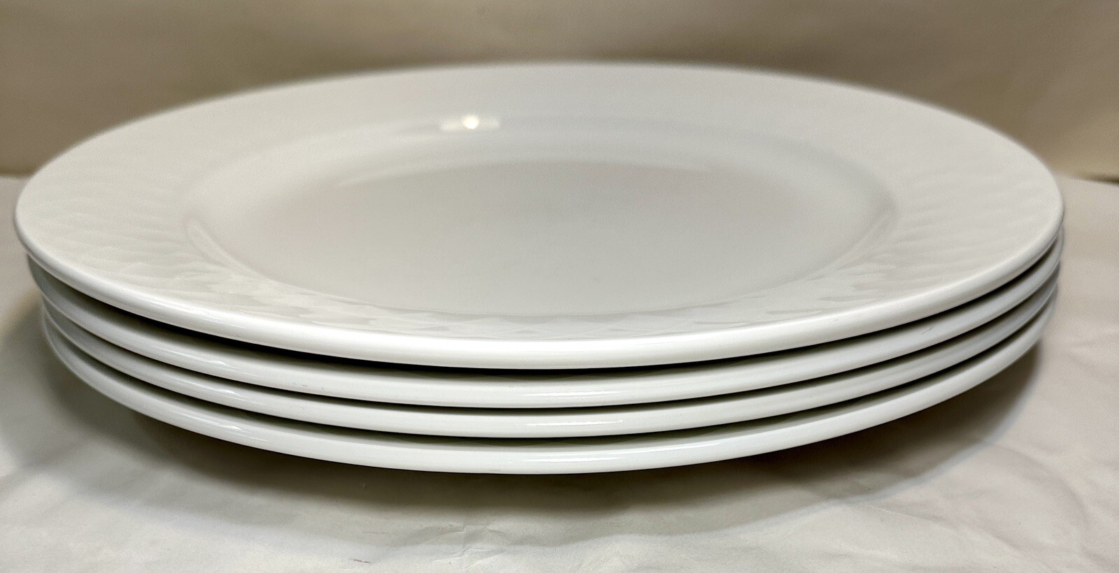 Set of Four (4) Churchill Fine Vitrified ALCHEMY BS4034 Dinner Plates 10.5" - Image 2