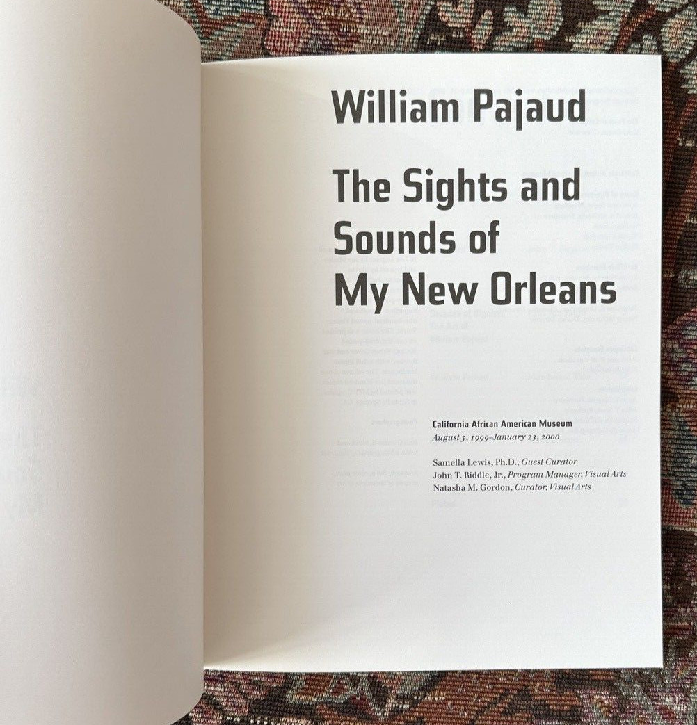 William Pajaud: The Sights and Sounds of My New Orleans - 1999 Paperback - Image 1