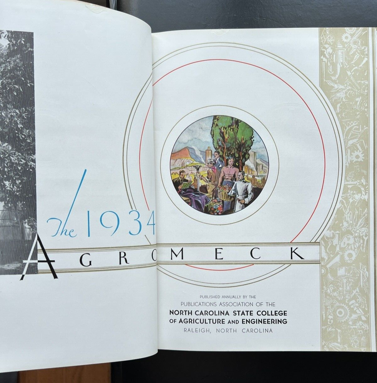 The Agromeck 1934 - Vol. 32 - NC State College Agriculture and Engineering - Image 5