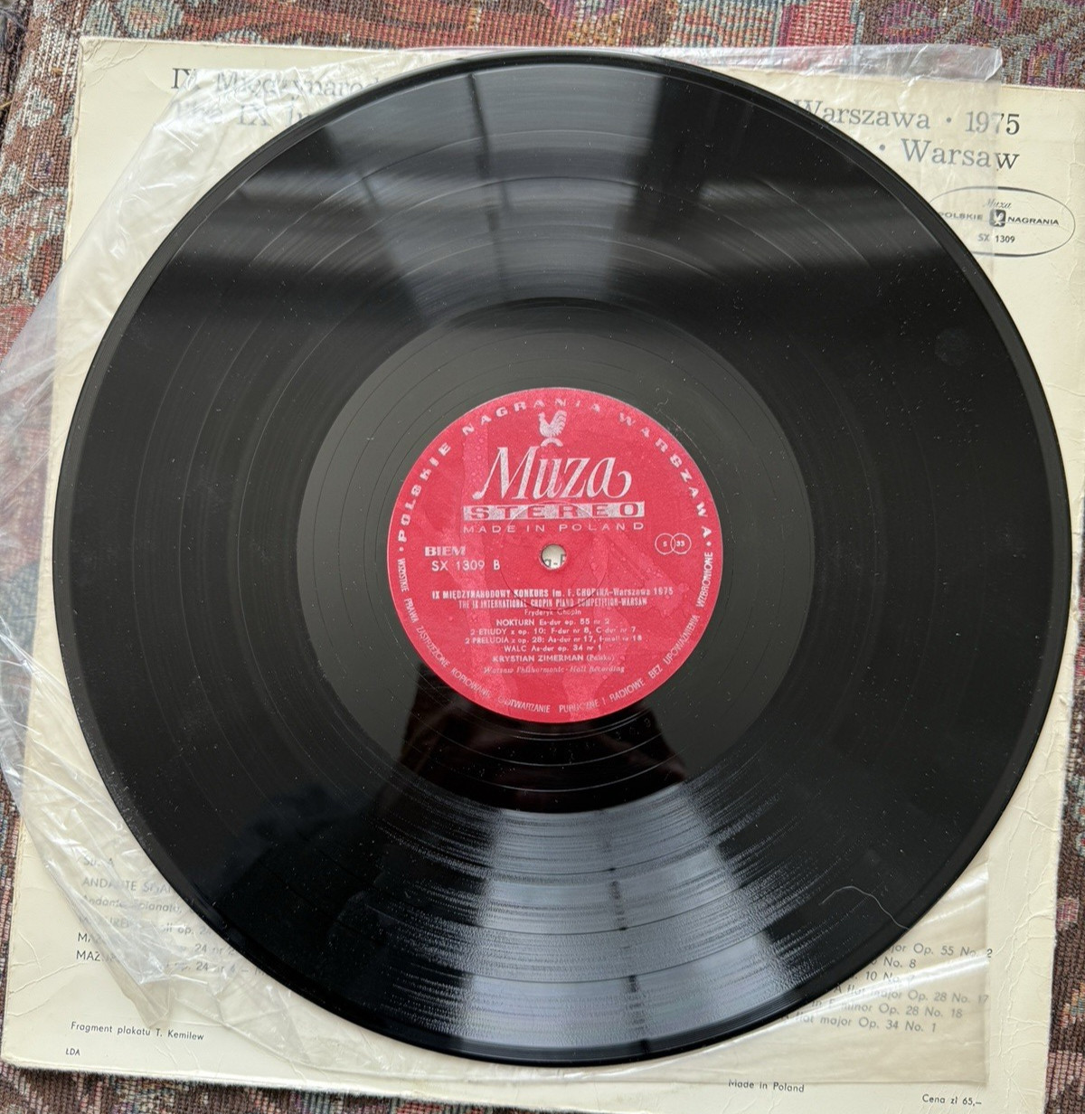 Frédéric Chopin, Krystian Zimerman - IX International Chopin Competition SX 1309 - Image 4