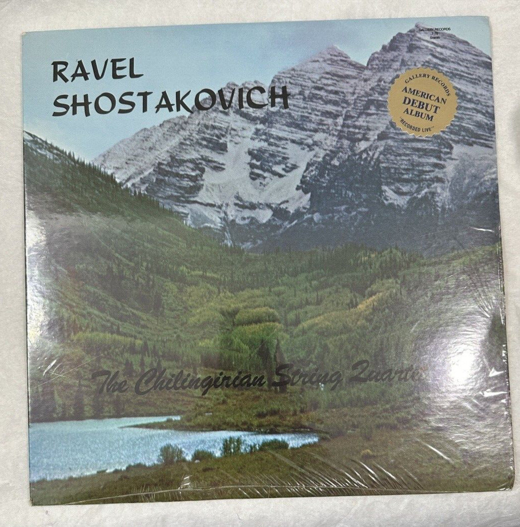 SEALED: The Chilingirian String Quartet - Ravel / Shostakovich - Debut USA LP