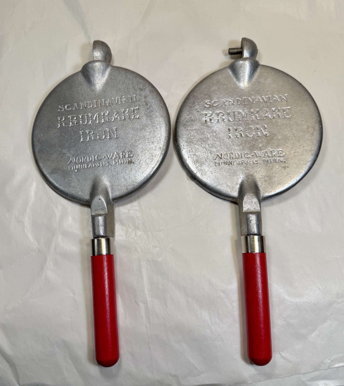 NORDIC WARE Cast Aluminum Scandinavian Krumkake Iron - Minneapolis - Image 1