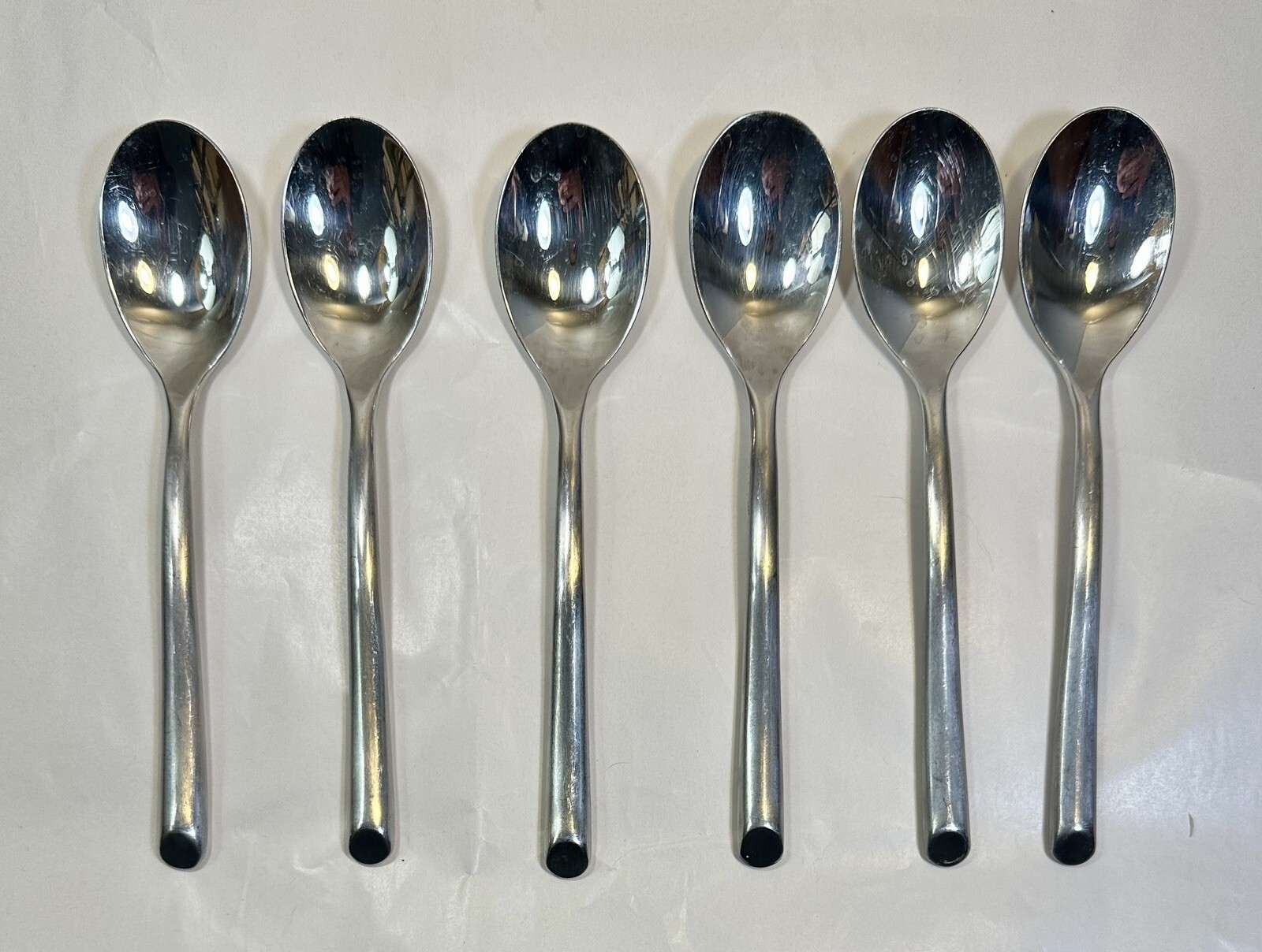 One (1) Mikasa Satin Wave Forged Stainless Flatware Place Setting - Five Pieces - Image 10