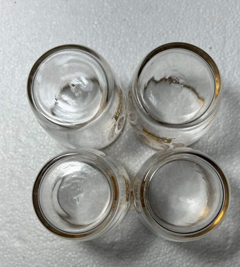Set of Four (4) Vintage Small Coors Glasses 3.25" Tumbler Beer - Image 6