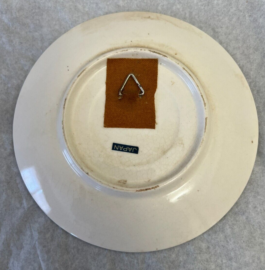 SAN ANTONIO Commemorative Alamo Wall Plate - Made in Japan circa 1960 - 6" - Image 1