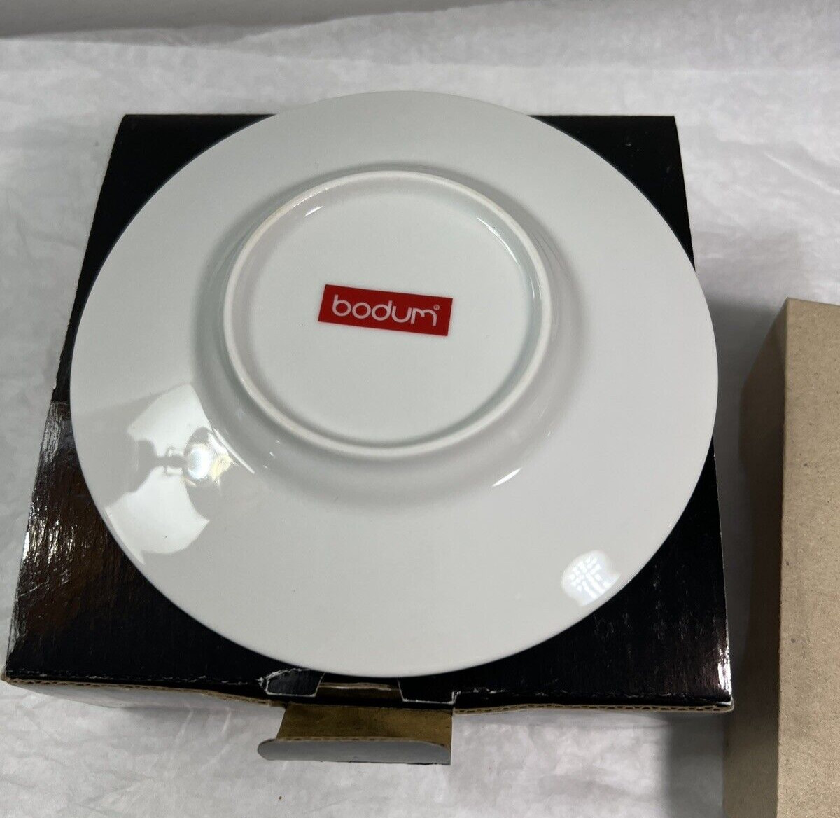 Bodum Fine Porcelain Cup and Saucer - New in Box - Image 4