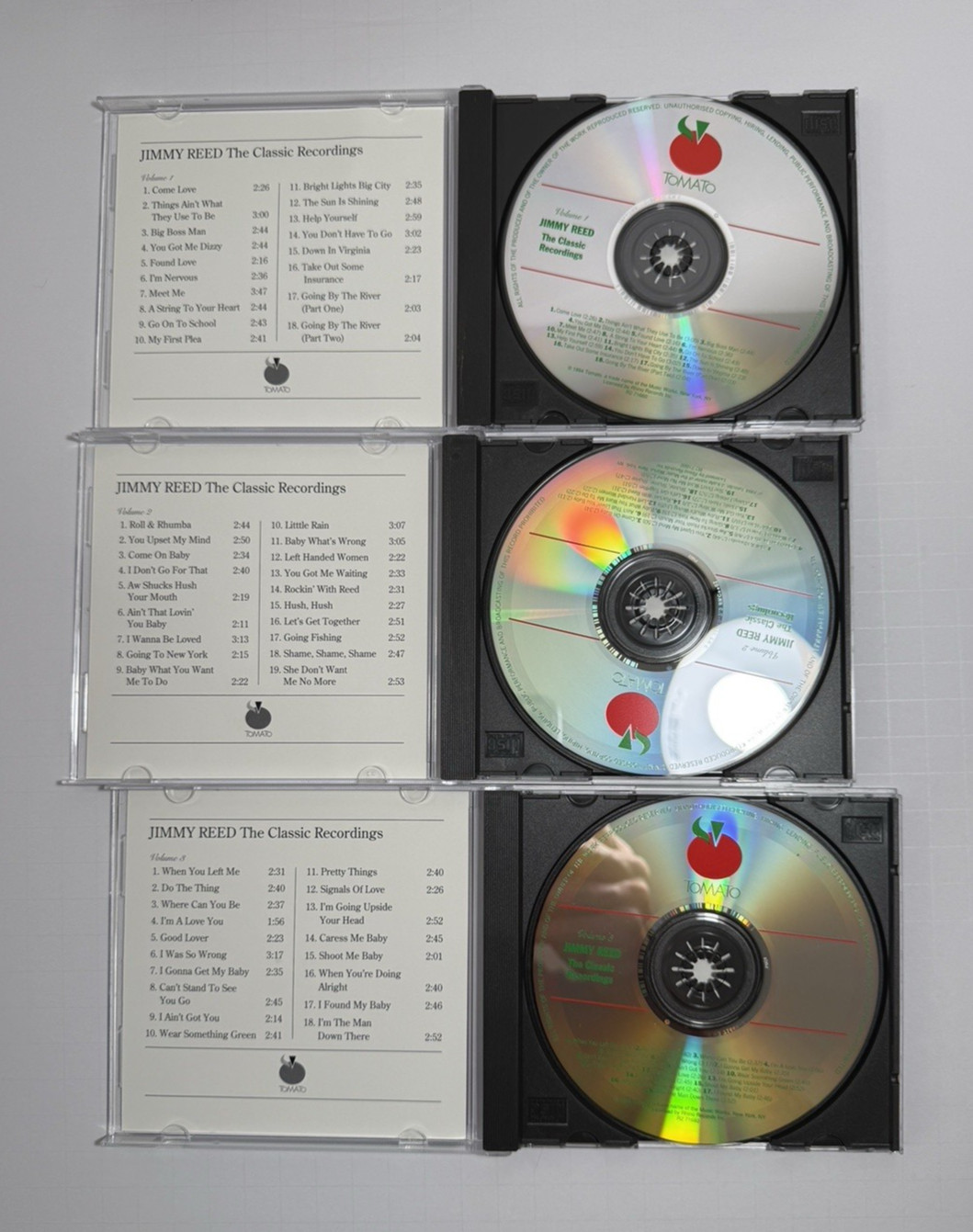 Jimmy Reed - The Classic Recordings - 3CDs - Tomato label - UNPLAYED - Image 1