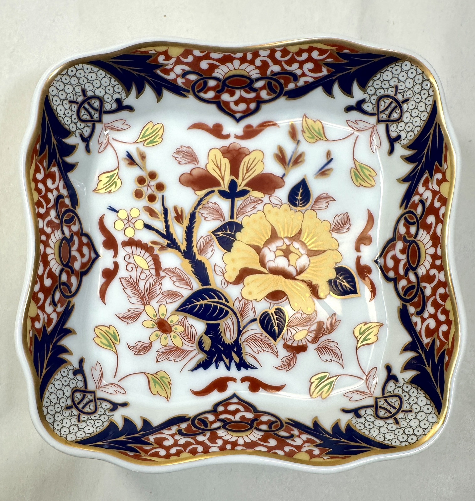 Set of 4 Andrea by Sadek Imari Sweet Meat Trays - Unboxed, Unused - 4-1/2" - Image 1