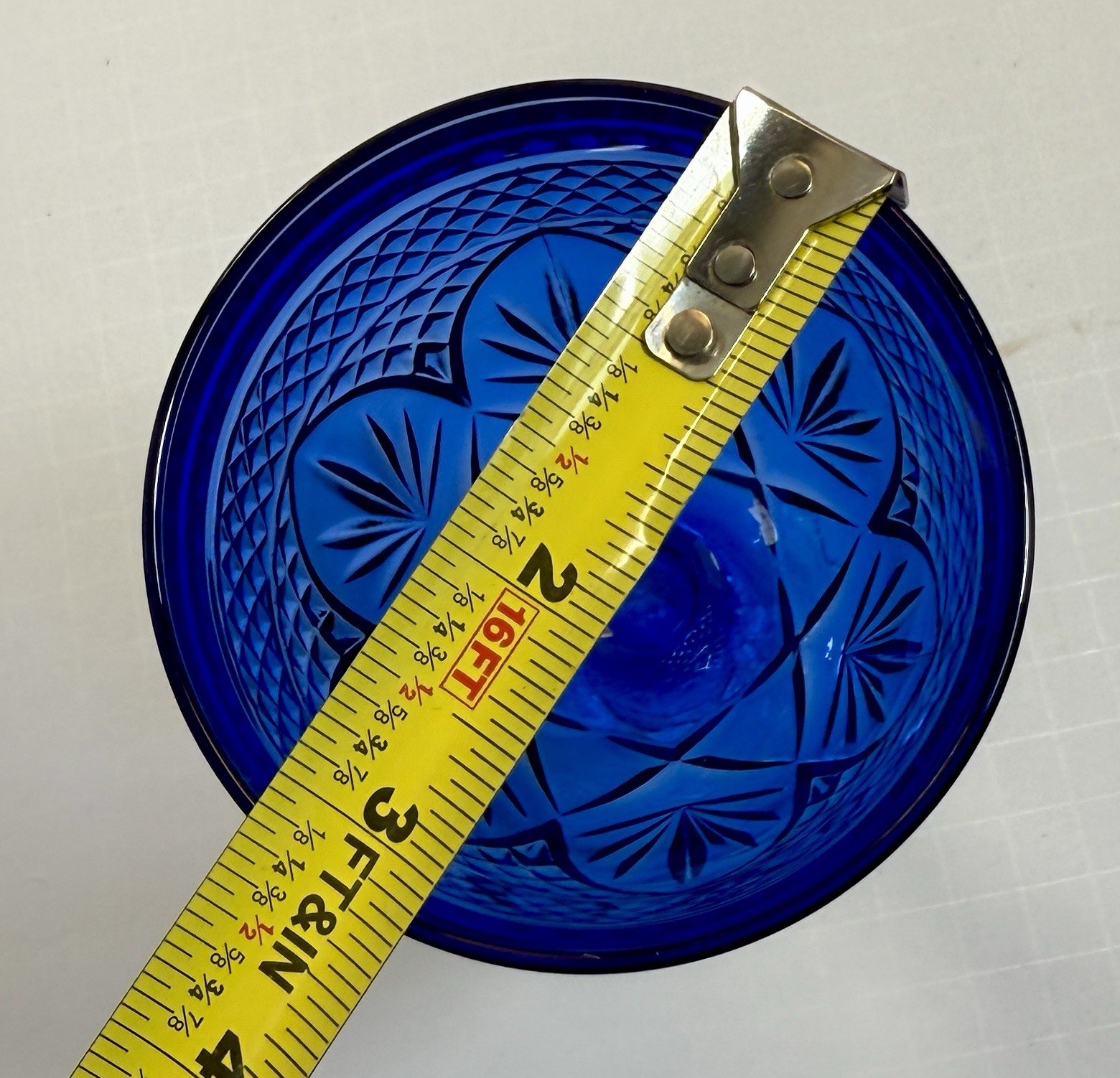 Set of 2 Cobalt Blue by CRISTAL D'ARQUES-DURAND Water Goblets - NWOT - Image 6