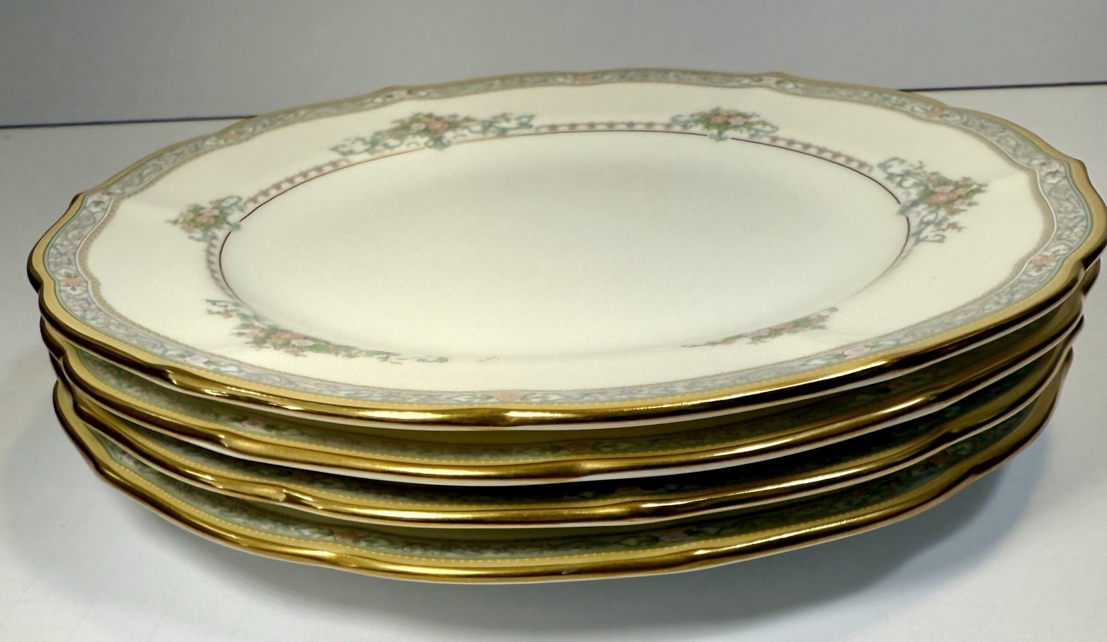 Mikasa Bridal Bouquet Bread / Salad Plates - Set of Four - 7-1/2" - CAP08 - Image 3