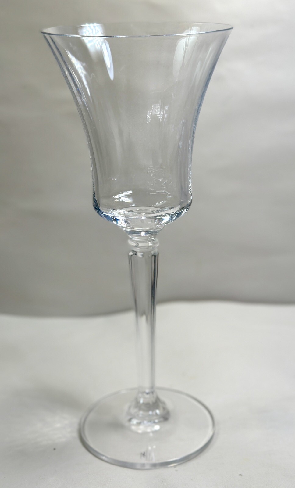 Ralph Lauren Garland Crystal Wine Water Goblet - 9" Tall