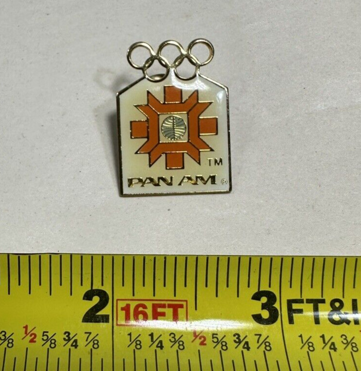 Pan Am Olympic Pin Sarajevo 1984 Winter Games - Immaculate - Image 1