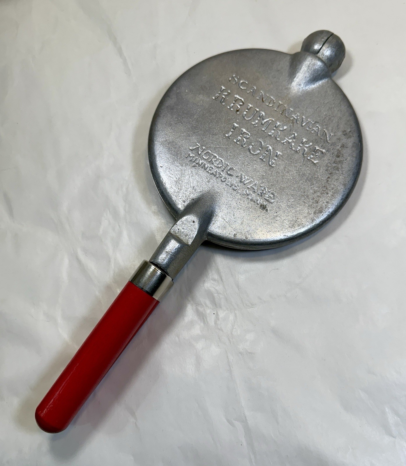 NORDIC WARE Cast Aluminum Scandinavian Krumkake Iron - Minneapolis