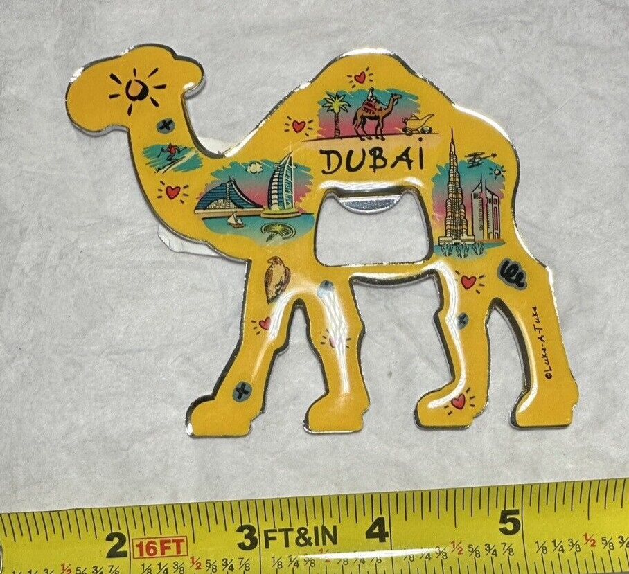 Dubai Camel Souvenir Bottle Opener - Brand New - Image 2