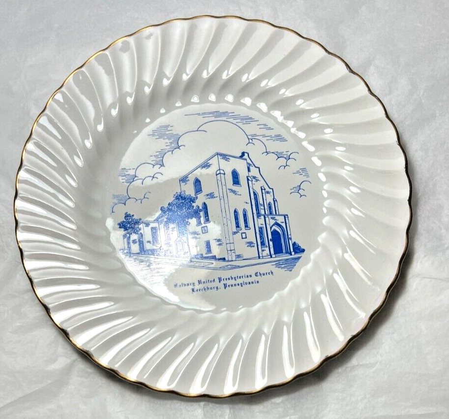 Calvary United Presbyterian Church, Leechburg PA - Church Plate - World Wide Art