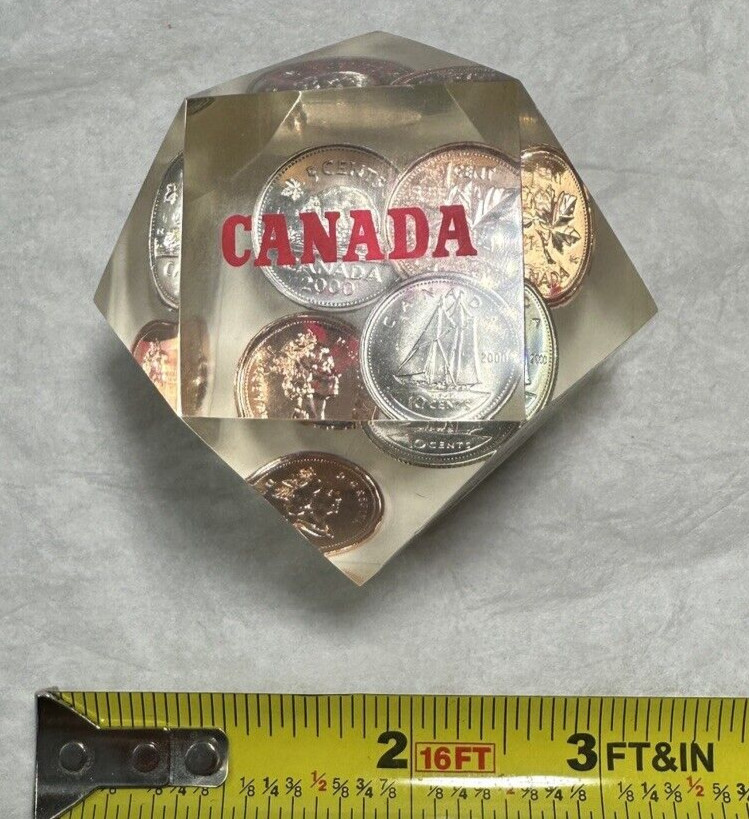 Plexiglass Coin Display - Canadian Coins - Tetradecagon (fourteen-sided) - Image 16