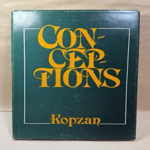 Conceptions - Kopzan - HC/DJ - Vantage Press, 1986 - First Edition