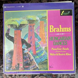 SEALED: Brahms Hungarian Dances for Piano - Walter & Beatriz Klien - TV 34068S