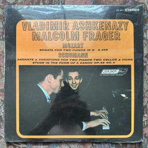 SEALED:  MOZART & SCHUMANN - Ashkenazy & Frager - London CS-6411