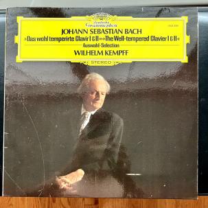 Wilhelm Kempff / JS Bach - Well Tempered Clavier - Selections - DG 2531 299
