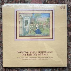 SEALED:  Secular Vocal Music Of The Renaissance - Dover HCR-5262
