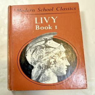 Titus Livius – Book One 1973 Latin Language Study Hardcover