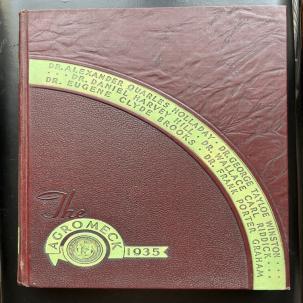 The Agromeck 1935 - Vol. 33 - NC State College Agriculture and Engineering
