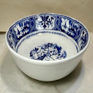 Chinoiserie Transferware Petrus Regout & Co. Maastricht PaJong Porcelain Bowl