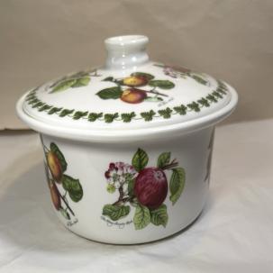 Portmeirion Lidded Casserole Dish Serving Bowl Round 8-3/4" - NOS