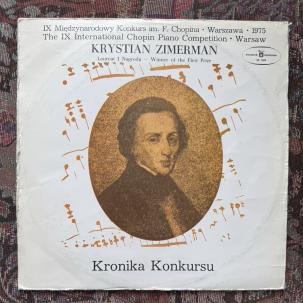 Frédéric Chopin, Krystian Zimerman - IX International Chopin Competition SX 1309