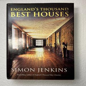 SIGNED: England's Thousand Best Houses - Simon Jenkins - Hardcover