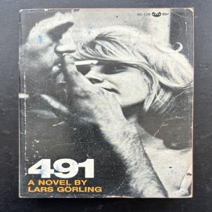 491 Lars Gorling Vintage 1967 First Black Cat Grove Press - Paperback