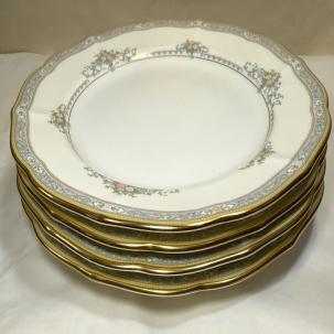 Mikasa Bridal Bouquet Dinner Plates - Set of Four - 10-1/2" - CAP08