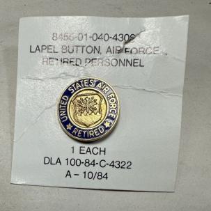 US Air Force Retired Pin